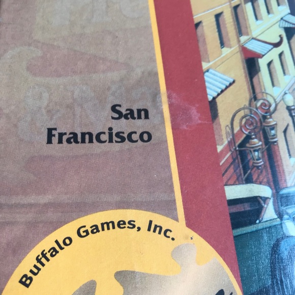 Vintage Posters 1026 Piece Puzzle USA San Francisco TWA Buffalo Games New SEALED - Picture 4 of 5